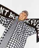 アジョバイアジョ(AJOBYAJO) Oversized Buffalo Check Mixed Shirt [White]
