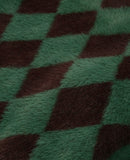 アジョバイアジョ(AJOBYAJO) Harlequin Check Oversized Sweater [Green]