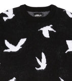 アジョバイアジョ(AJOBYAJO) Dove Oversized Sweater [Black]