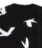 アジョバイアジョ(AJOBYAJO) Dove Oversized Sweater [Black]