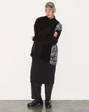 アジョバイアジョ(AJOBYAJO)   Mixed Fabrics Sweatshirt [Black]