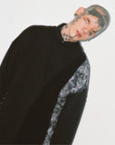 アジョバイアジョ(AJOBYAJO)   Mixed Fabrics Sweatshirt [Black]