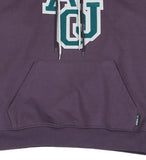 アジョバイアジョ(AJOBYAJO)  Boucle Embroidered Hoodie [Purple]