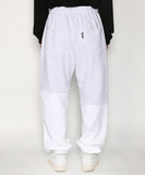 アジョバイアジョ(AJOBYAJO)  Mixed Sweatpants [Light Grey]