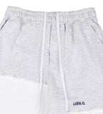 アジョバイアジョ(AJOBYAJO)  Mixed Sweatpants [Light Grey]