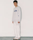 アジョバイアジョ(AJOBYAJO)  Mixed Sweatpants [Light Grey]