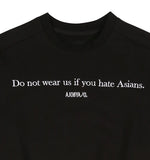 アジョバイアジョ(AJOBYAJO)   "To the Haters" Sweatshirt [Black]