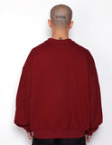 アジョバイアジョ(AJOBYAJO)   "To the Haters" Sweatshirt [Burgundy]