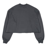 アジョバイアジョ(AJOBYAJO)   Taigan Cropped Sweatshirt [Charcoal]