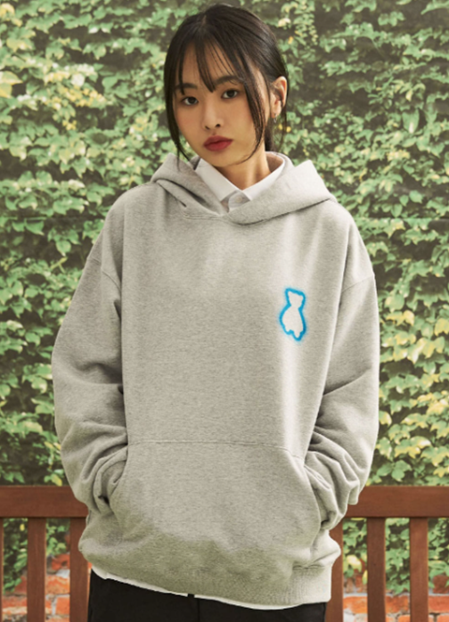 AQO_studiospace(アコスタジオスペース)    AQO SHINING BEAR HOODIE GRAY