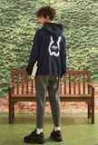 AQO_studiospace(アコスタジオスペース)    AQO SHINING BEAR HOODIE NAVY