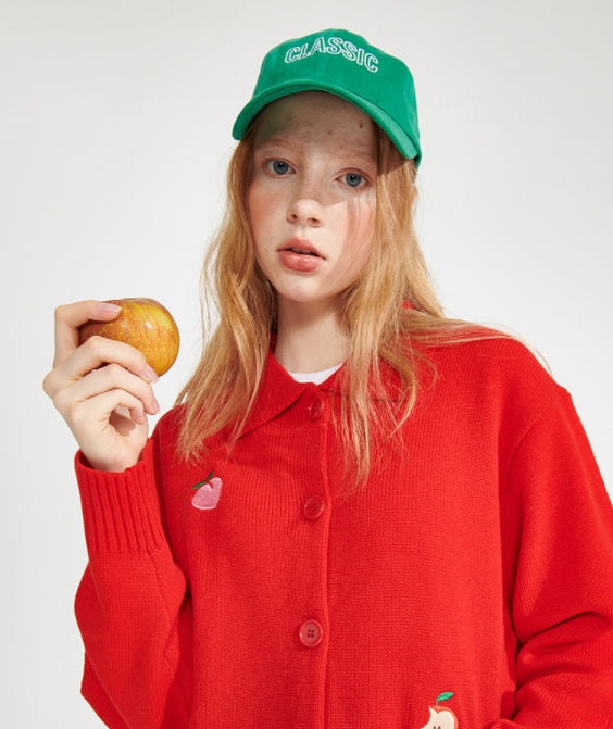 ワンダービジター(WONDER VISITOR)  Classic Logo Ball cap [Green]