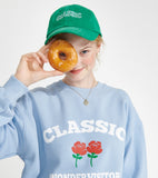 ワンダービジター(WONDER VISITOR)  Classic Logo Ball cap [Green]