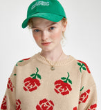 ワンダービジター(WONDER VISITOR)  Classic Logo Ball cap [Green]