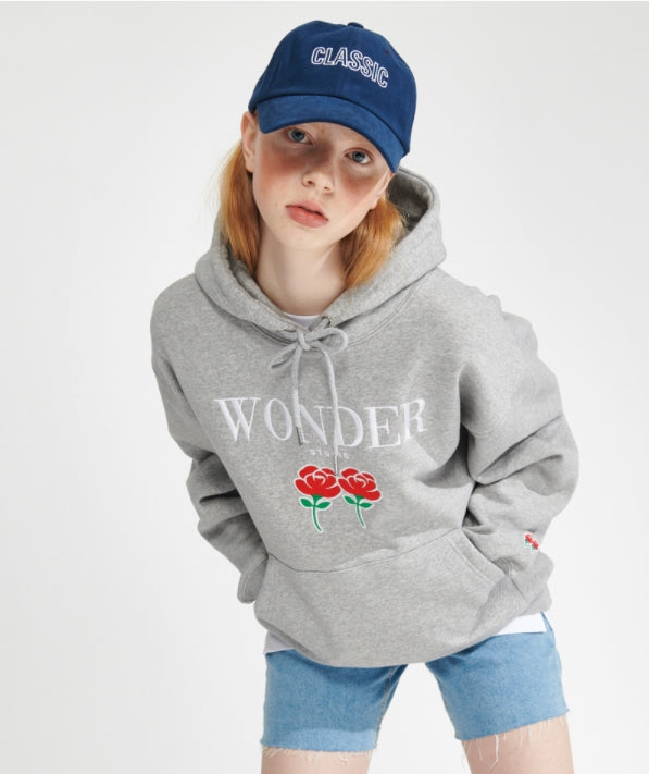 ワンダービジター(WONDER VISITOR)  Classic Logo Ball cap [Navy]