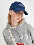 ワンダービジター(WONDER VISITOR)  Classic Logo Ball cap [Navy]