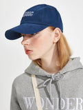 ワンダービジター(WONDER VISITOR)  Classic Logo Ball cap [Navy]