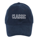 ワンダービジター(WONDER VISITOR)  Classic Logo Ball cap [Navy]