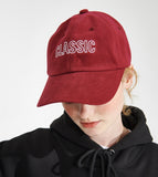 ワンダービジター(WONDER VISITOR)  Classic Logo Ball cap [Burgundy]