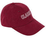 ワンダービジター(WONDER VISITOR)  Classic Logo Ball cap [Burgundy]