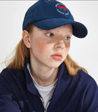 ワンダービジター(WONDER VISITOR)  Logo Ball cap [Navy]