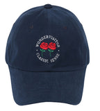 ワンダービジター(WONDER VISITOR)  Logo Ball cap [Navy]