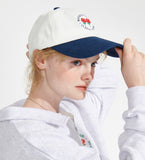 ワンダービジター(WONDER VISITOR)  Logo two-tone Ball cap