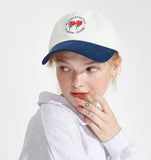 ワンダービジター(WONDER VISITOR)  Logo two-tone Ball cap