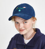 ワンダービジター(WONDER VISITOR)  Stella Ball cap [Navy]