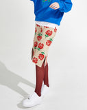 ワンダービジター(WONDER VISITOR)  Rose patern Knit Skirt [Beige]