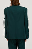 イーエスシースタジオ(ESC STUDIO) slit blazer(green)