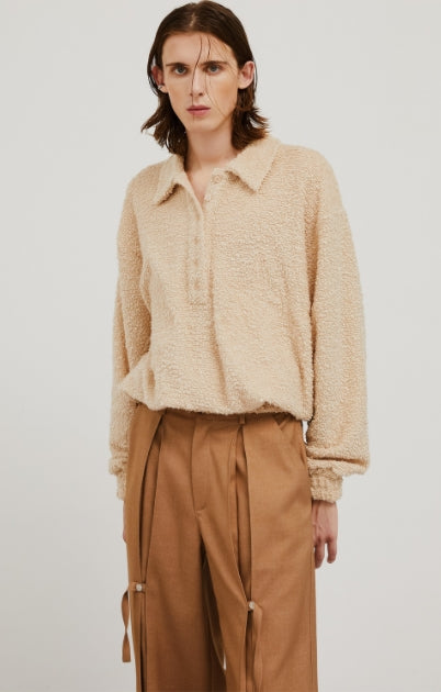 ★ESCSTUDIO★slit trouser pants(beige)★正規品/韓国直送料込 イーエスシースタジオ(ESC STUDIO) slit trouser pants(beige