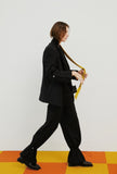 イーエスシースタジオ(ESC STUDIO) flower string training pants(black)