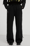 イーエスシースタジオ(ESC STUDIO) flower string training pants(black)