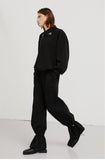 イーエスシースタジオ(ESC STUDIO) flower string training pants(black)