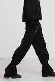 イーエスシースタジオ(ESC STUDIO) flower string training pants(black)