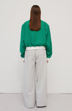 イーエスシースタジオ(ESC STUDIO) flower string training pants(melange)