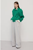 イーエスシースタジオ(ESC STUDIO) flower string training pants(melange)