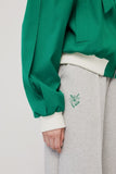 イーエスシースタジオ(ESC STUDIO) flower string training pants(melange)