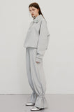 イーエスシースタジオ(ESC STUDIO) flower string training pants(melange)