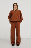 イーエスシースタジオ(ESC STUDIO) flower string training pants(brown)