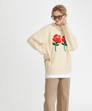 ワンダービジター(WONDER VISITOR)  Logo APS Knit [Ivory]