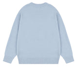 ワンダービジター(WONDER VISITOR)  Logo APS Knit [Light Blue]