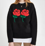 ワンダービジター(WONDER VISITOR)  Logo APS Knit [Black]