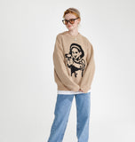 ワンダービジター(WONDER VISITOR)  Gungirl Knit [Beige]