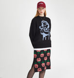 ワンダービジター(WONDER VISITOR)  Gungirl Knit [Black]