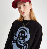 ワンダービジター(WONDER VISITOR)  Gungirl Knit [Black]