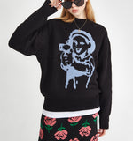 ワンダービジター(WONDER VISITOR)  Gungirl Knit [Black]