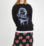 ワンダービジター(WONDER VISITOR)  Gungirl Knit [Black]