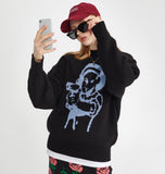 ワンダービジター(WONDER VISITOR)  Gungirl Knit [Black]
